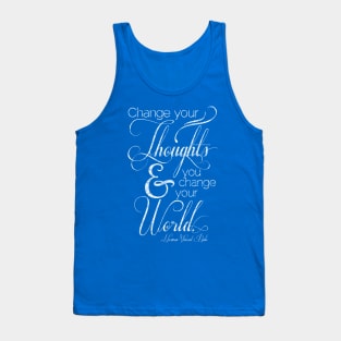 Change Your Thoughts Quote Tank Top